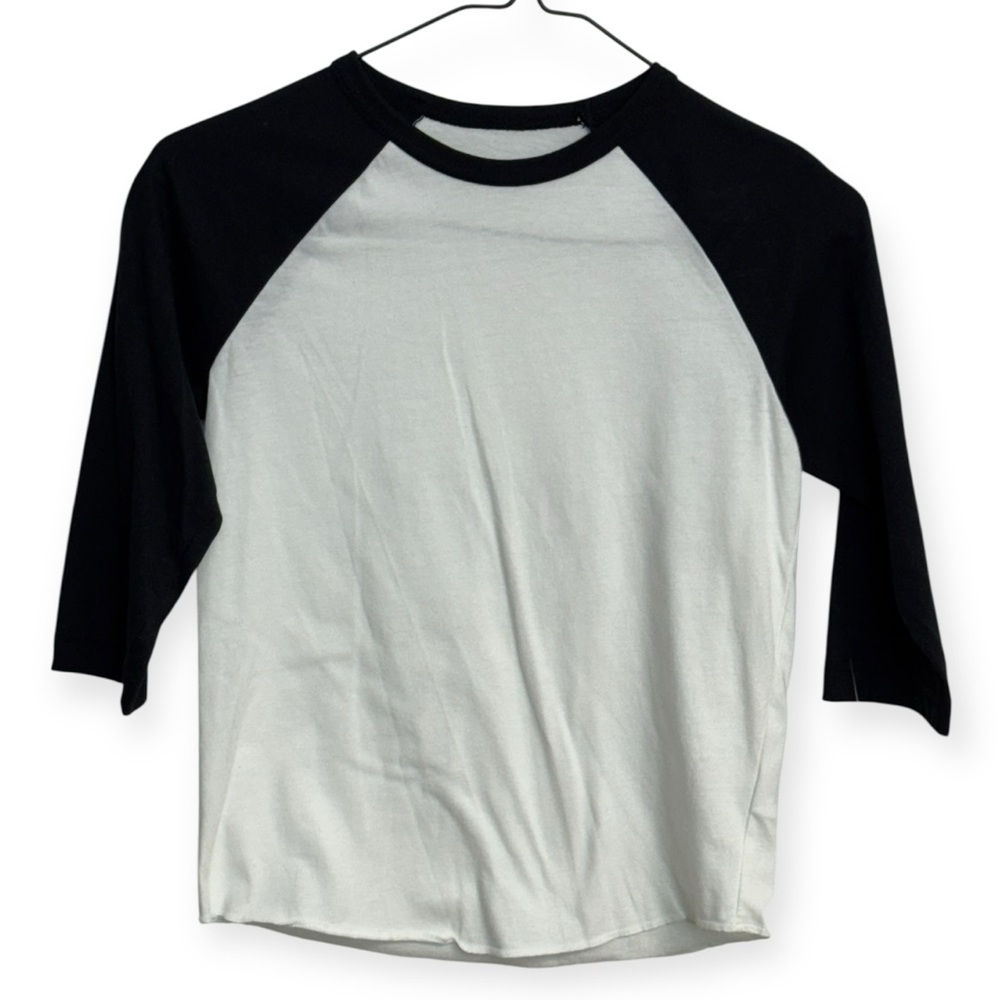 Athletic Works Black and White Long Sleeve‎ Shirt M8